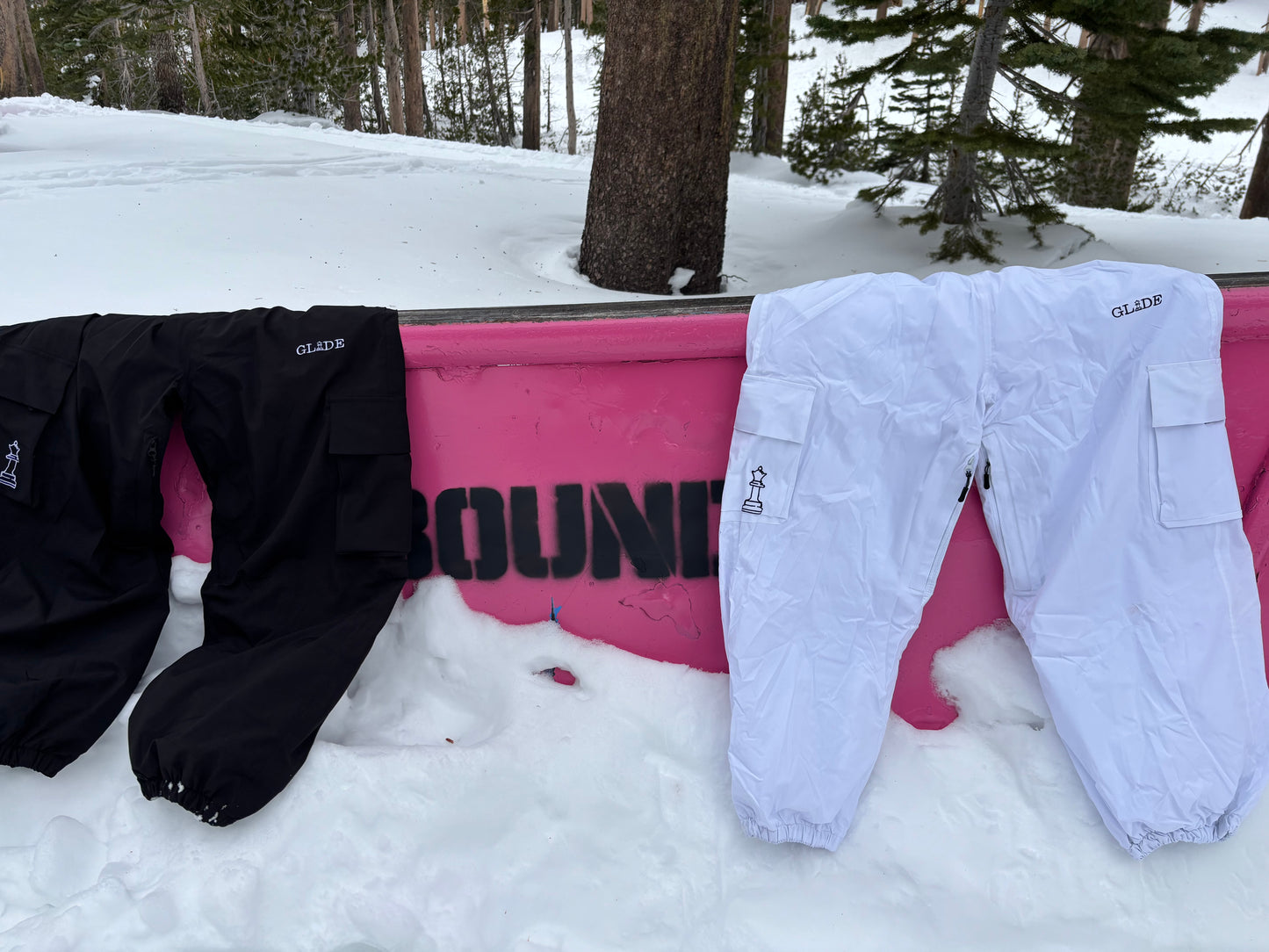 White Barebones Pant
